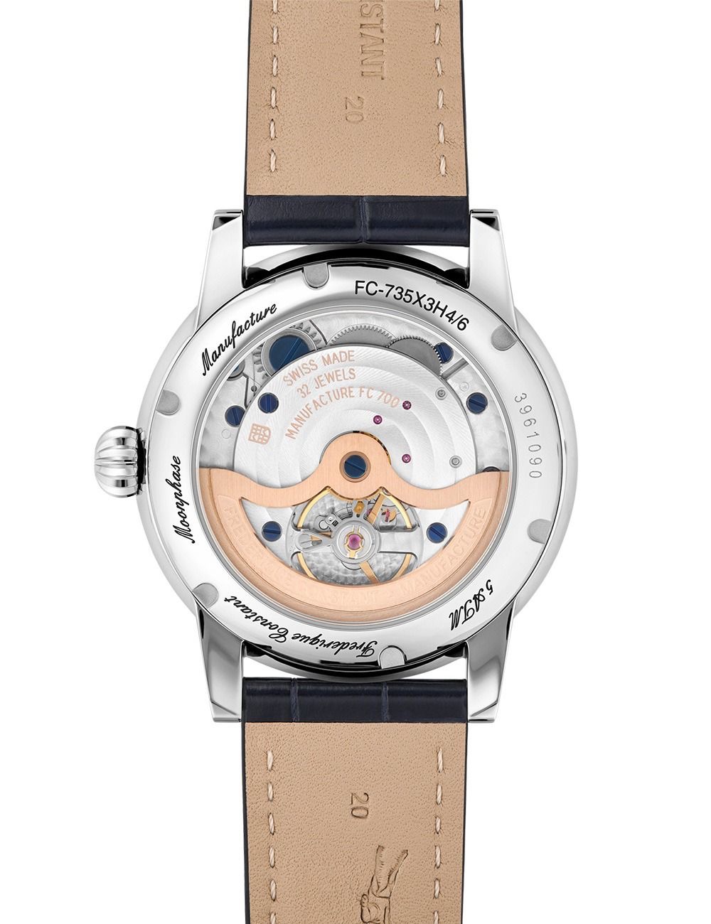 Frederique Constant Classic Power Reserve Big Date Auto Moon Phase - Imagen 3