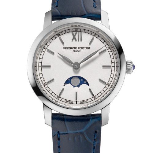 Frederique Constant Ladies Watch Classic Slimline Moon Phase