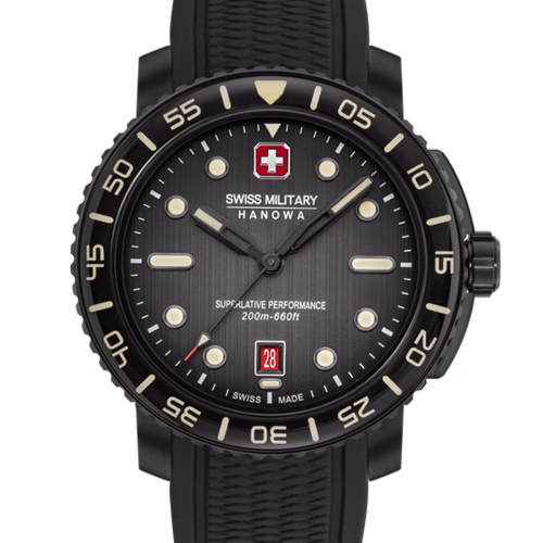Swiss Military Hanowa Black Marlin