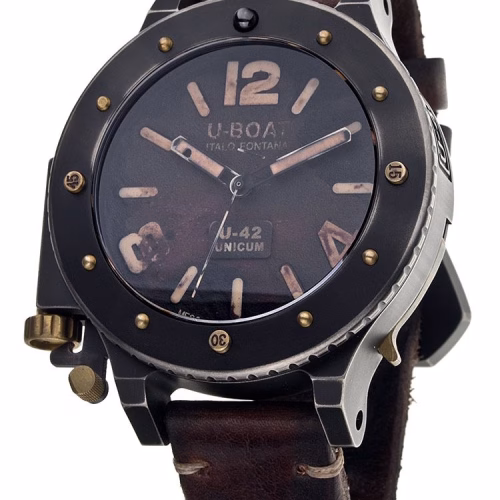 U-Boat U-42 Unicum 8088 Editio Secunda Titanium - Bronze 53 mm Autom.