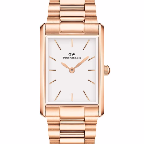 Daniel Wellington Ladies Watch Bound 3-Link Rose Gold