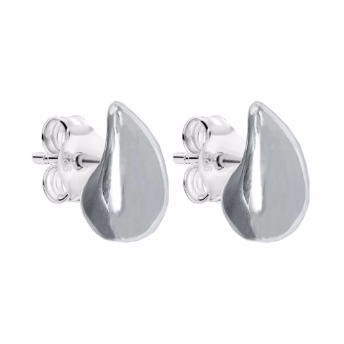 Pendiente de plata gota 15 mm