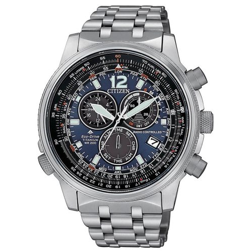 Citizen RADIOCONTROL Crono Pilot Super Titanio
