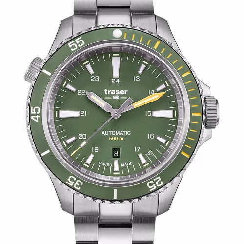Traser H3 P67 Diver Automatic Green Special Set Mens Watch